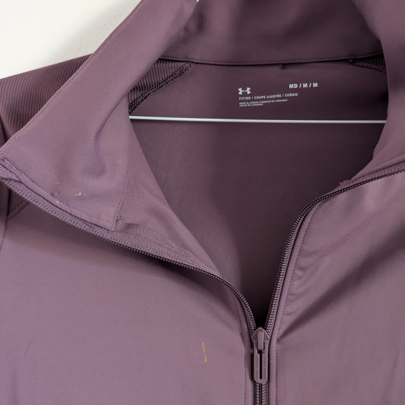 Under Armour Women's Purple Full-Zip Jacket - Picture 6 of 11